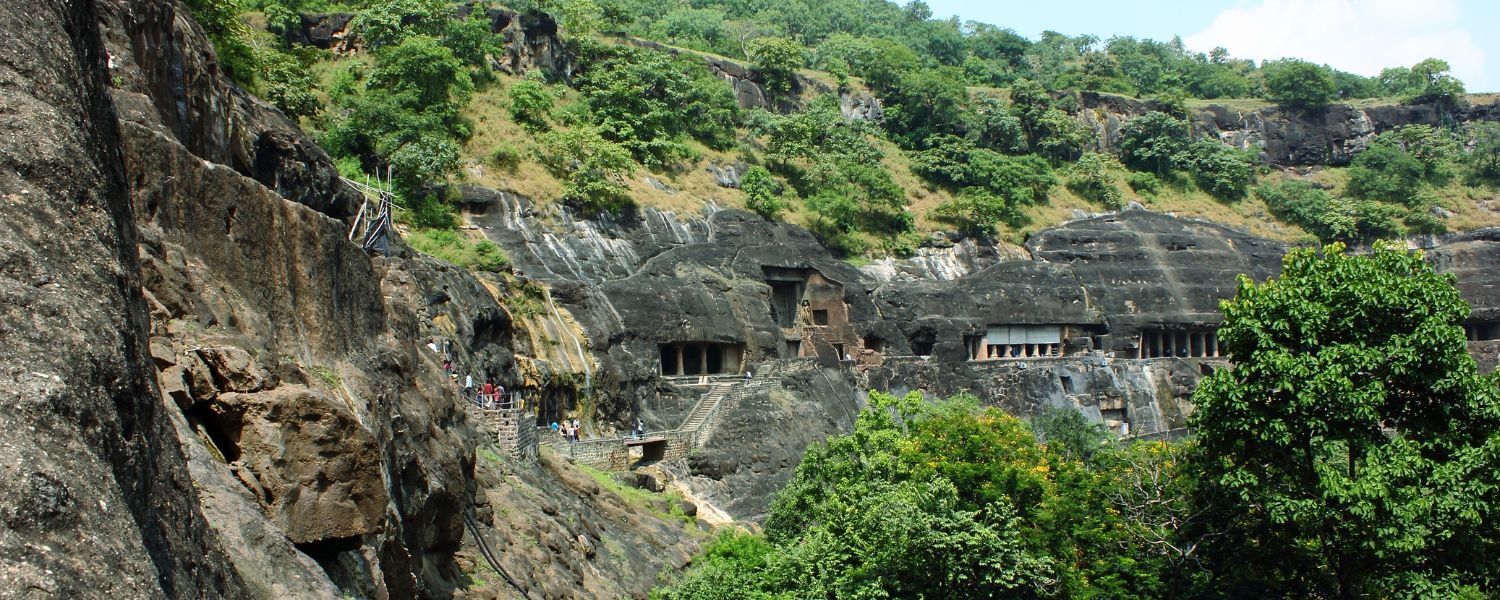 Ajanta and Ellora Caves, in North India