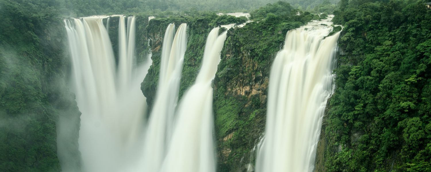 Jog Falls, Karnataka Beautiful Places in India 