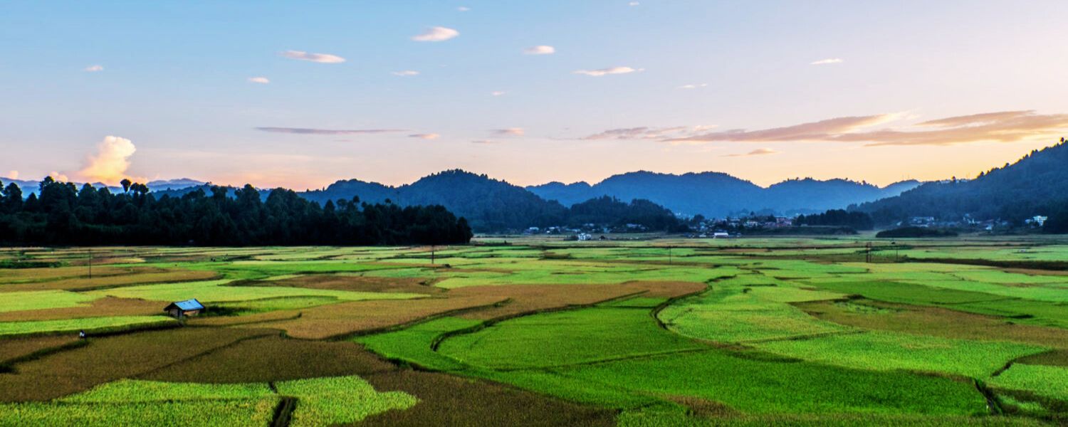 Golden Sunrise Over Aalo's Valley - Embrace the breathtaking morning glow in Arunachal Pradesh