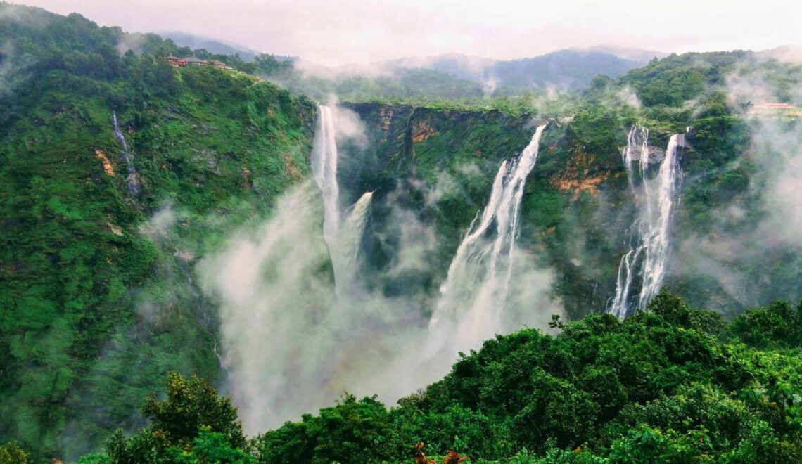 Kunchikal Waterfalls, Karnataka