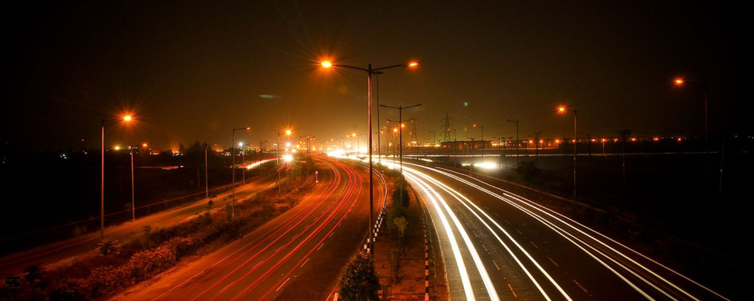 Noida Expressway Night View