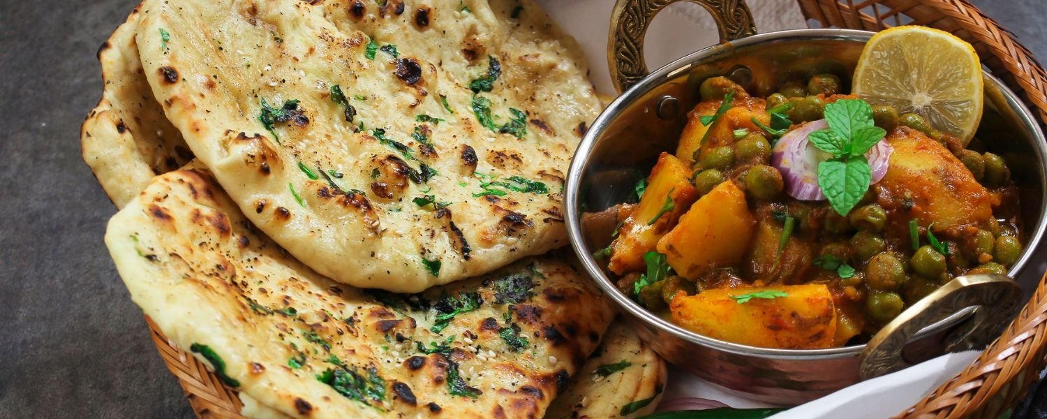 Indian Bread (Roti, Paratha, or Naan)