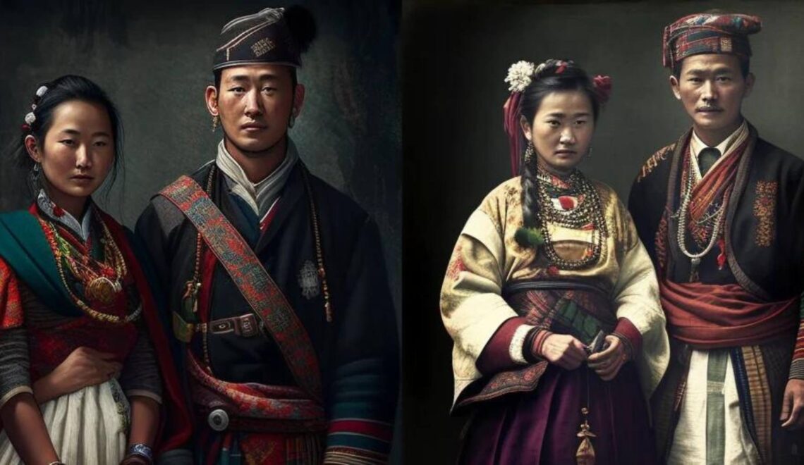 Traditional clothes of Sikkim, sikkim traditional dress female, sikkim traditional dress male, Clothes of sikkim male and female, sikkim dress images with name, dress of sikkim paragraph, bakhu dress of Sikkim, sikkim dress name