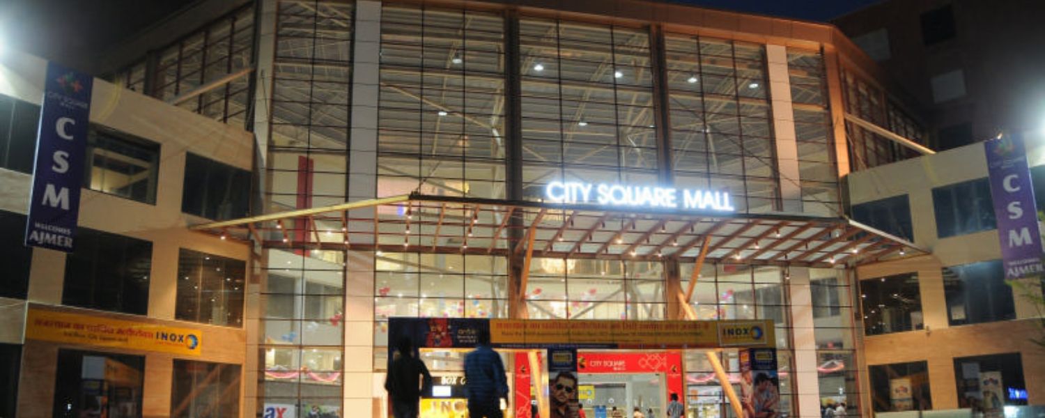 City Square Mall Ajmer ticket price, shops in City Square Mall Ajmer, biggest mall in Ajmer, City Square Mall Ajmer shops list, the best mall in Ajmer, City Square Mall Jaipur, 