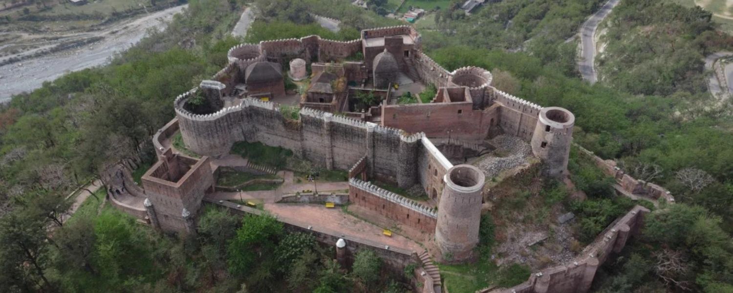 Bhimgarh Fort distance from Jammu, Bhimgarh fort history, Bhimgarh Fort distance from Katra, Bhimgarh Fort is located in,