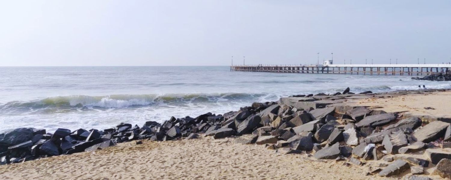 Seaside Promenade in Pondicherry