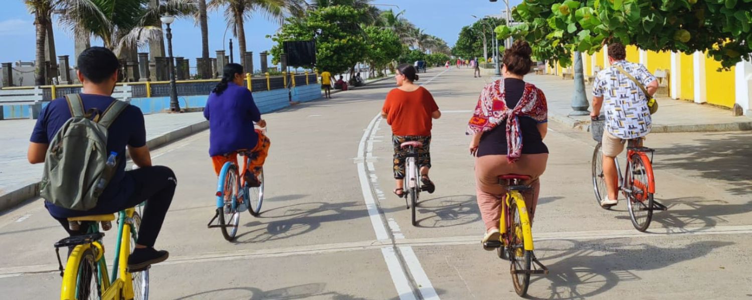 Cycling in Pondicherry