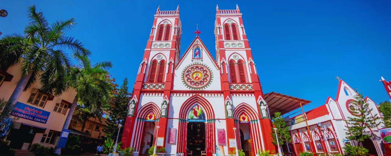 Basilica of the Sacred Heart of Jesus in Pondicherry