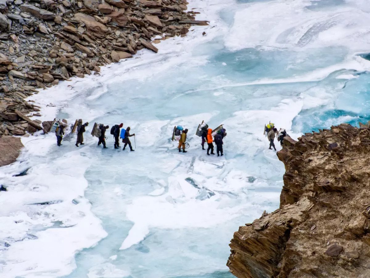 Chadar Trek Difficulty