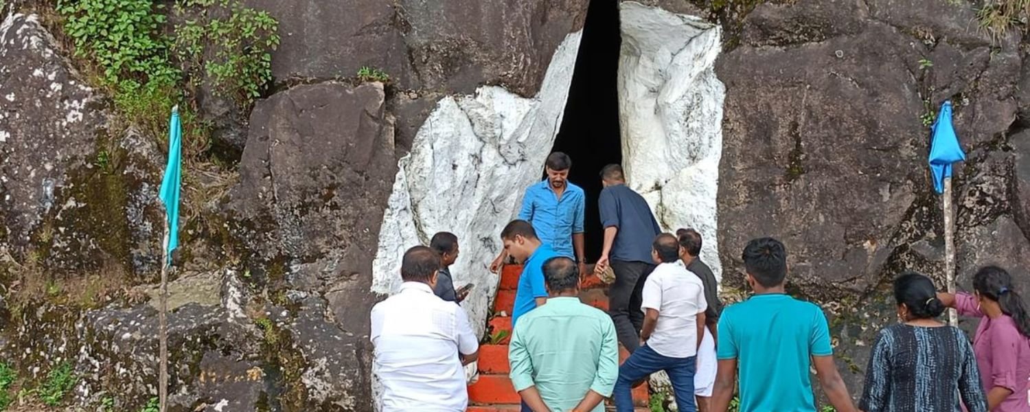 The Experience Inside Rock Cave Munnar