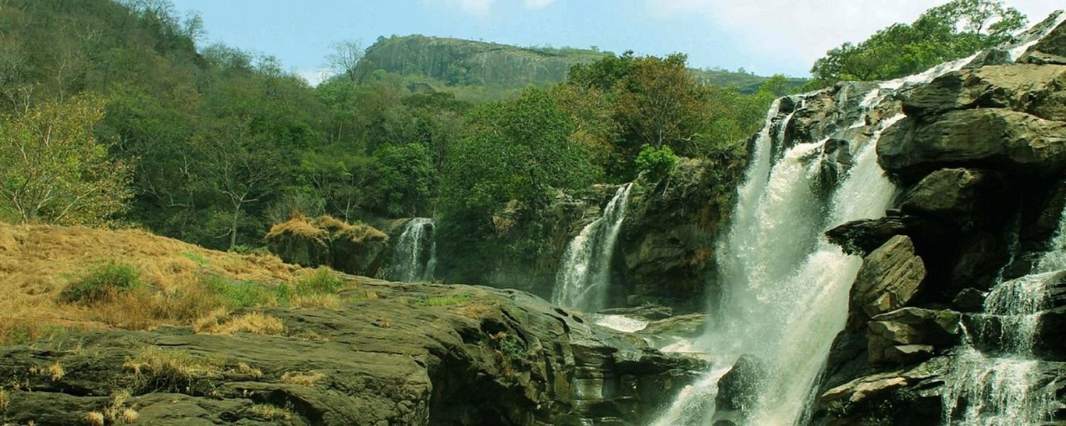 waterfall in Chinnar Wildlife Sanctuary