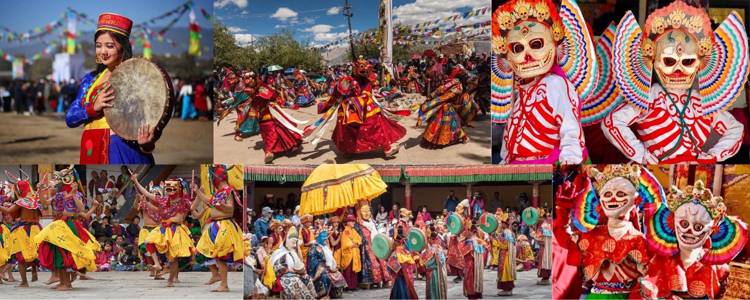 Losar Festival in Leh, Leh Losar celebrations, Tibetan New Year in Leh, Losar Festival Ladakh, heart of Losar celebrations, Losar cultural events in Leh