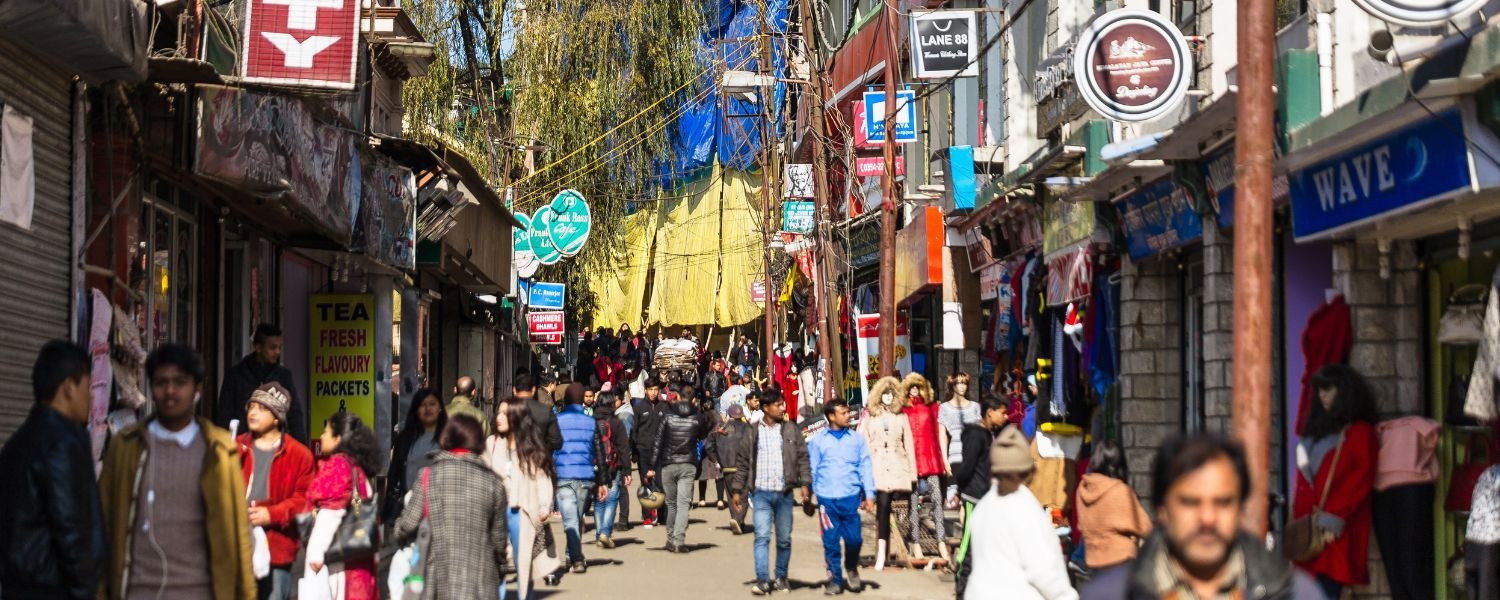 shoping in Darjeeling